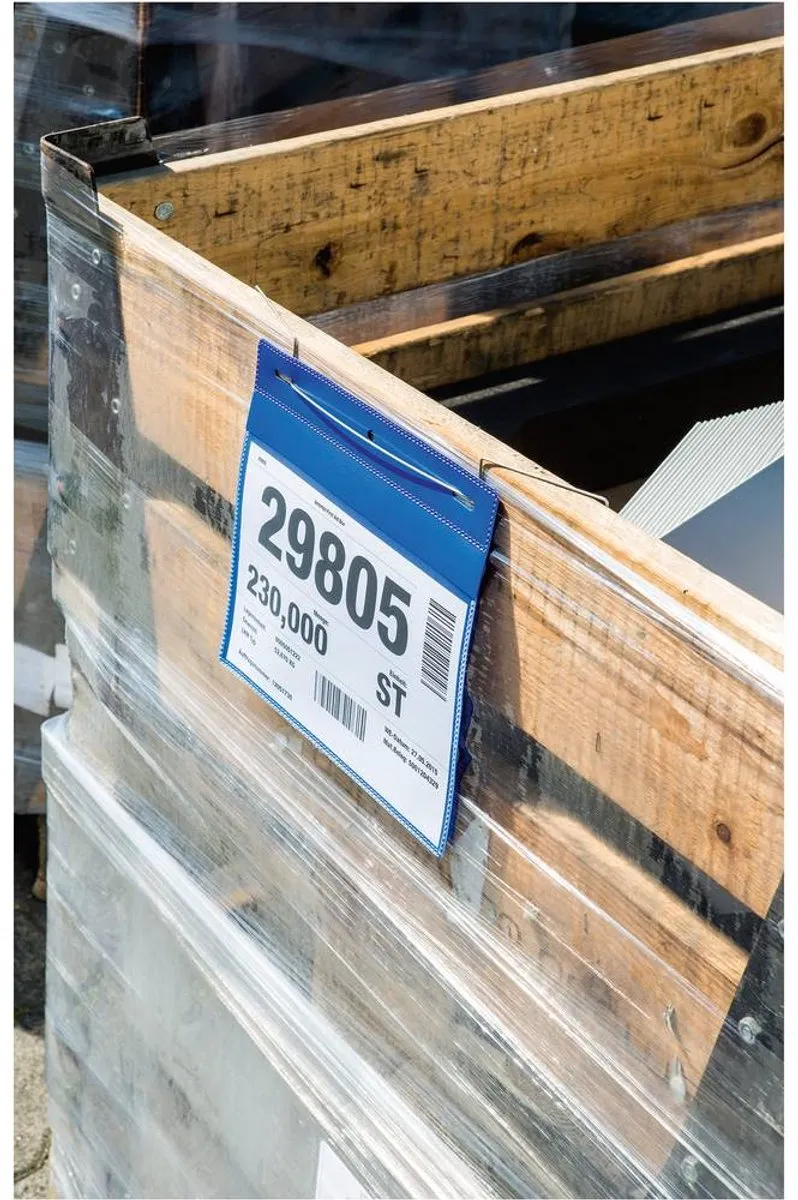 Durable Draadbeugelmap 175207 - 223x218mm - Blauw - 50 Stuks