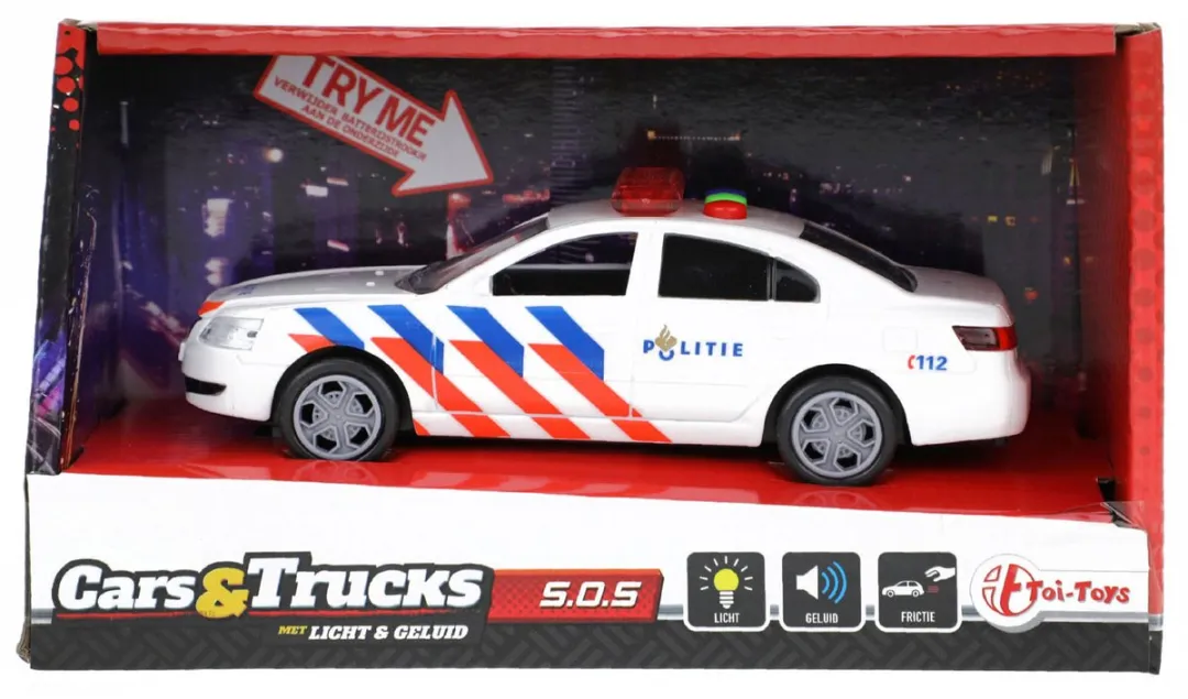 Toi-Toys Politieauto Licht & Geluid 23125A