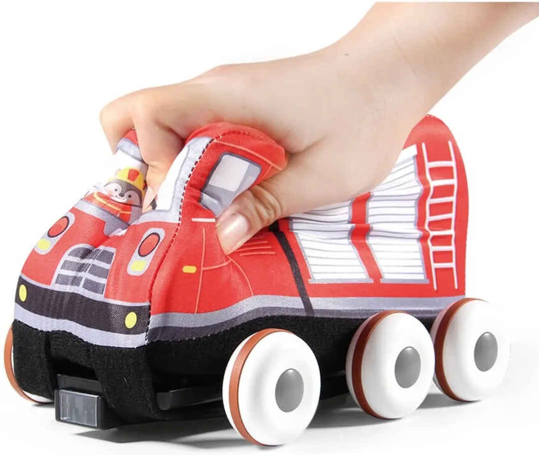Eurekakids RC Brandweerauto - Rood/Wit