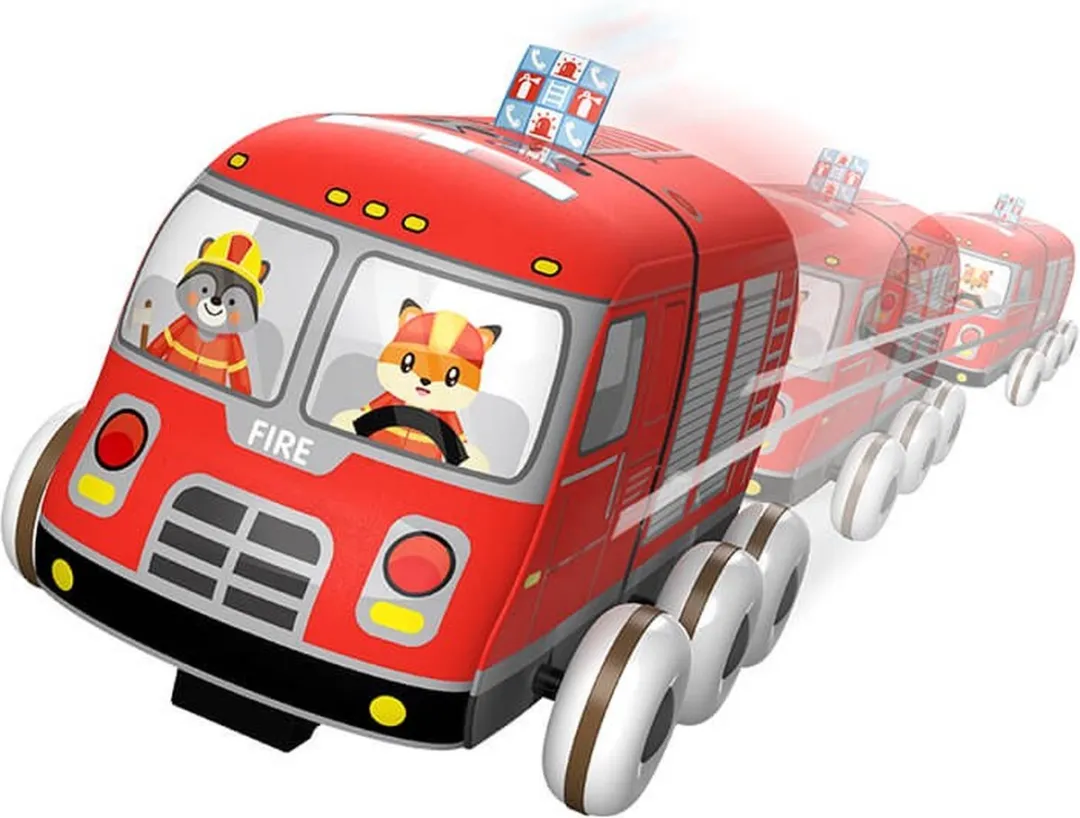 Eurekakids RC Brandweerauto - Rood/Wit - afbeelding 6 van 6