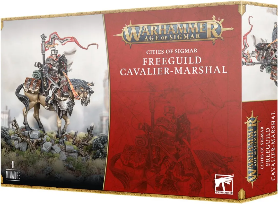 Games Workshop Cities of Sigmar Freeguild Cavalier Marshal