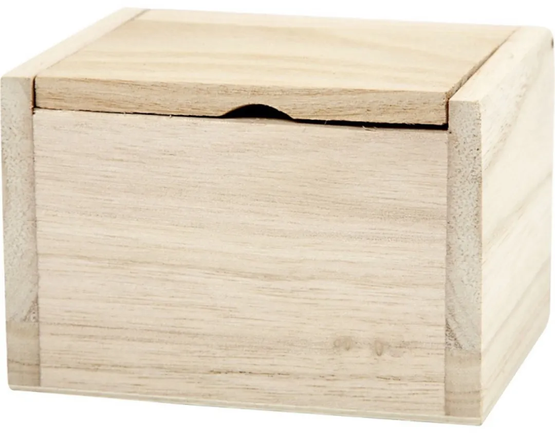 Creativ Company Houten Doos Klapdeksel 10x8,2x6,7cm