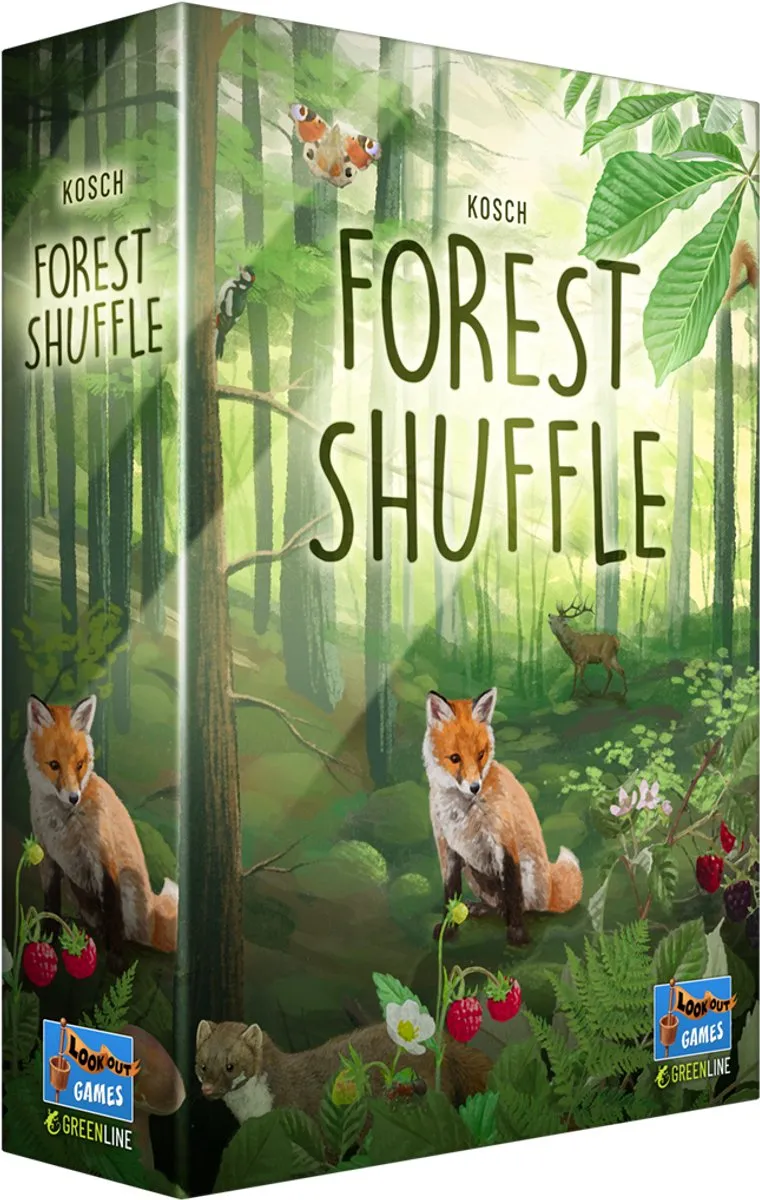Lookout Games Forest Shuffle - Tactisch kaartspel voor natuurliefhebbers