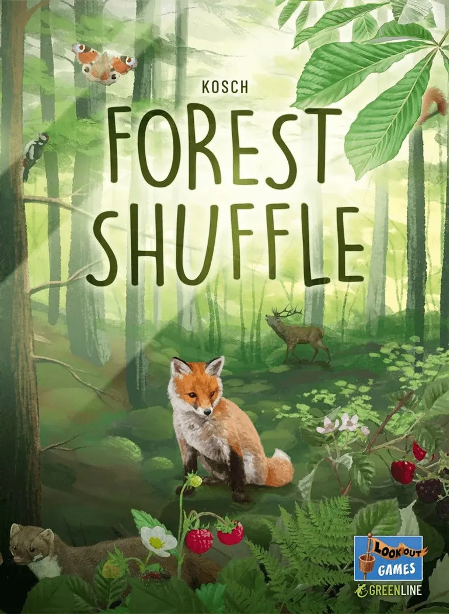 Lookout Games Forest Shuffle - Tactisch kaartspel voor natuurliefhebbers