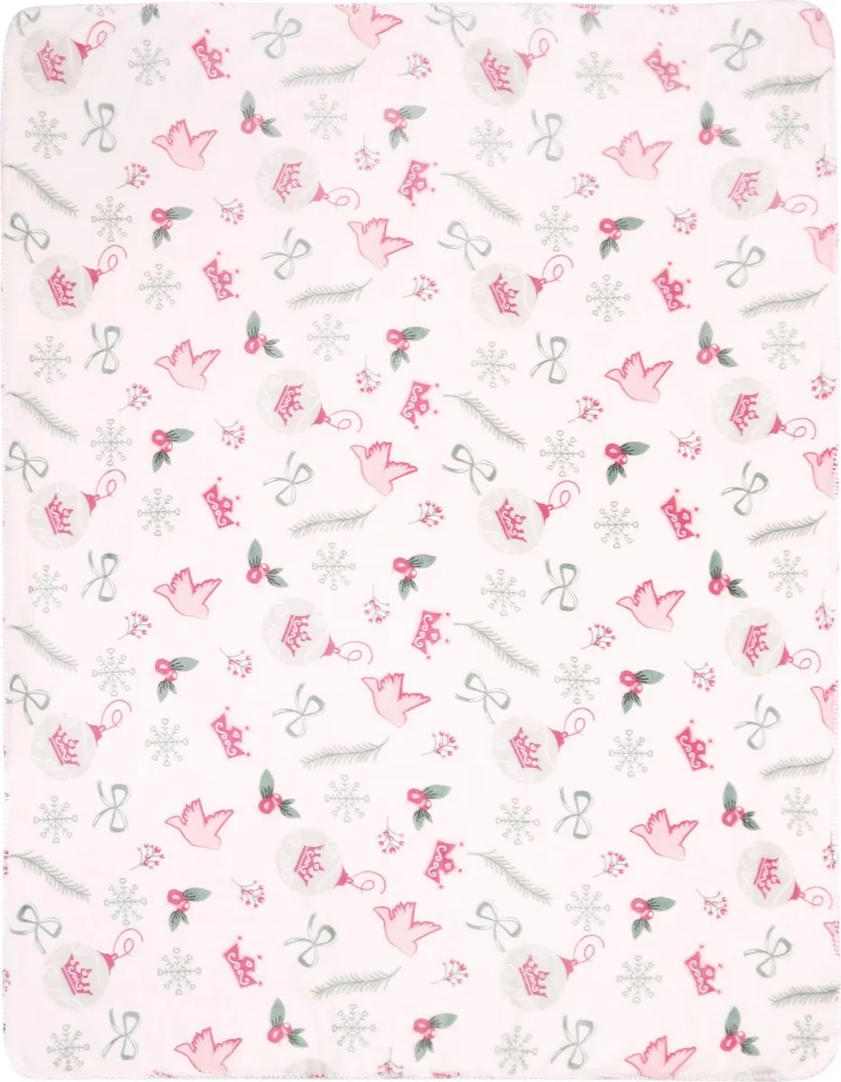 Disney Princess Warme Deken 120x150cm - Eenpersoons - Roze