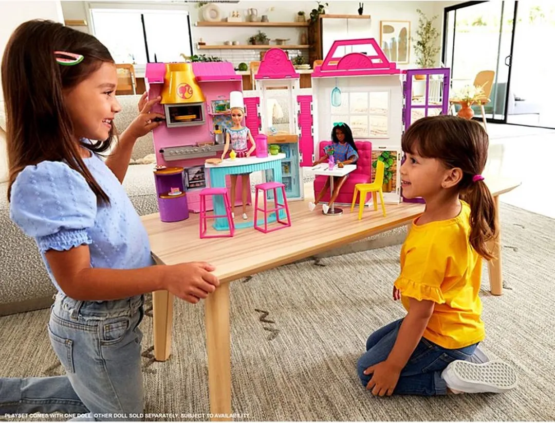 Barbie Kook & Grill Restaurant Pop & Speelset - Meerkleurig - afbeelding 6 van 6