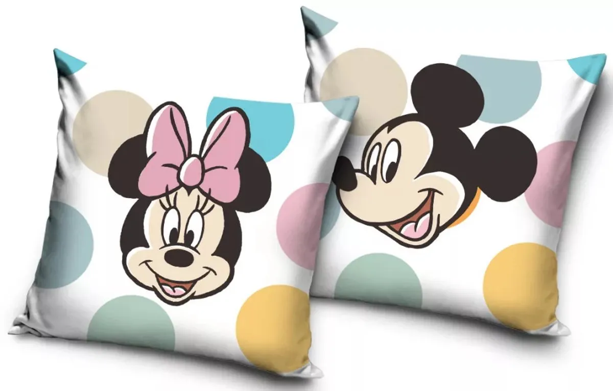 Disney Minnie & Mickey Kussenhoes 40x40cm