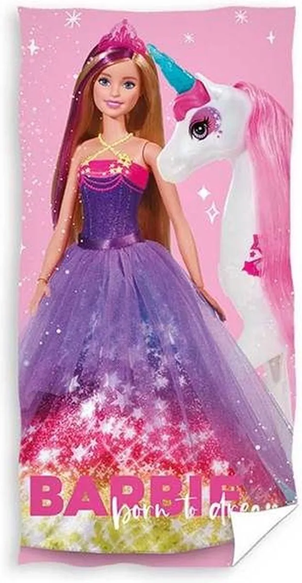 Barbie Strandlaken 70x140cm