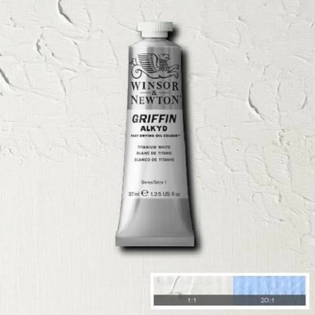 Winsor & Newton Griffin Alkyd Olieverf Titanium White 644