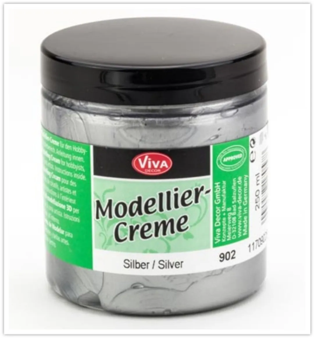 Viva Decor Modellier-Creme Zilverkleur