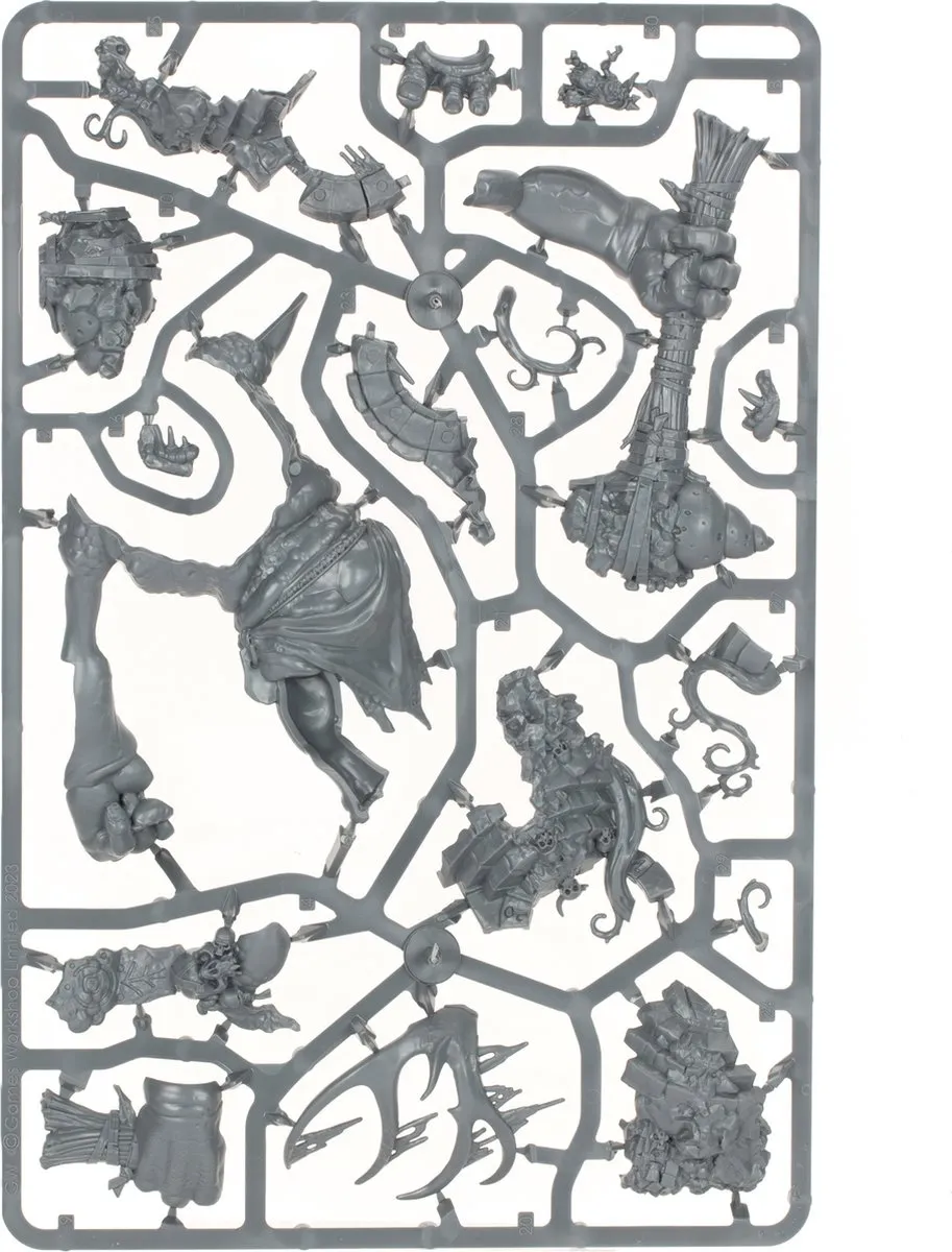 Games Workshop Gloomspite Gitz Trugg the Troggoth King - 30 Onderdelen