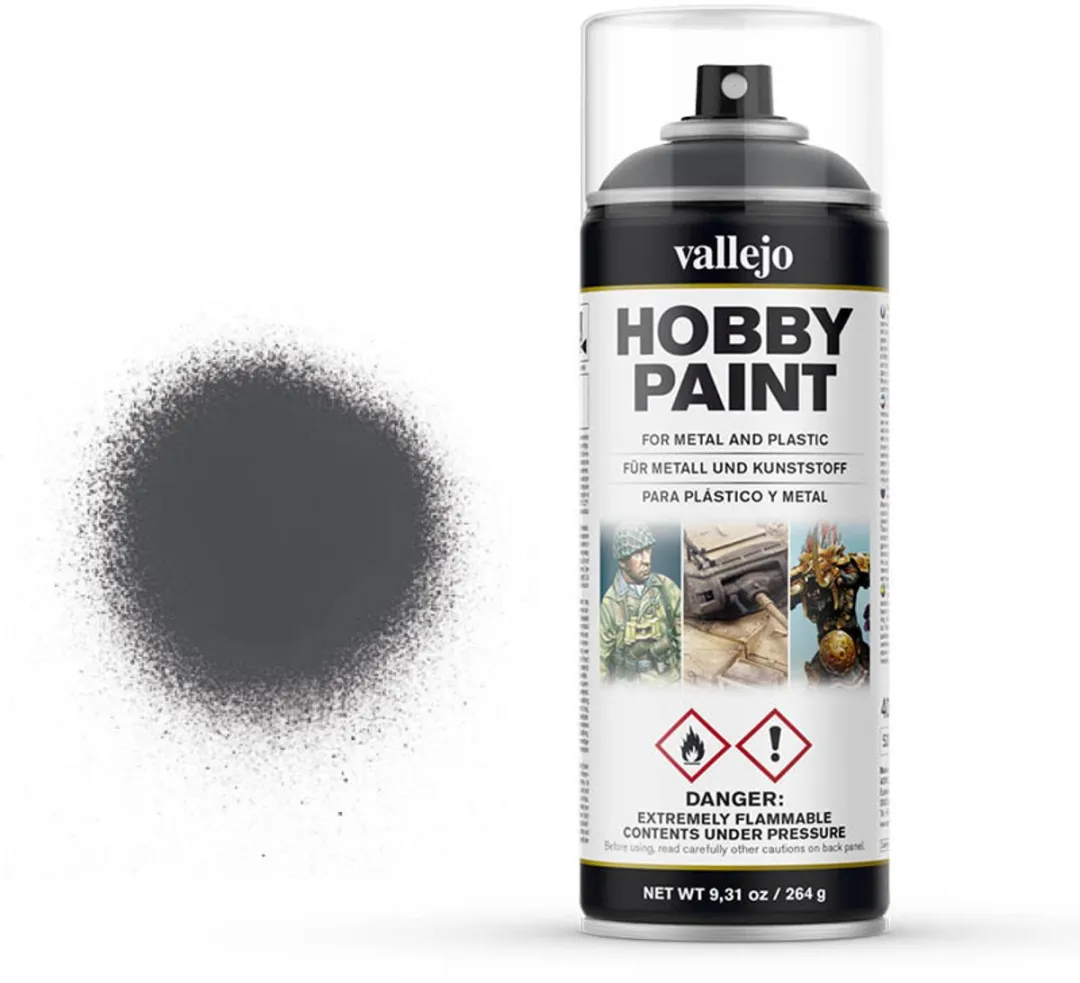 Vallejo Panzer Grey Primer Spray 400ml