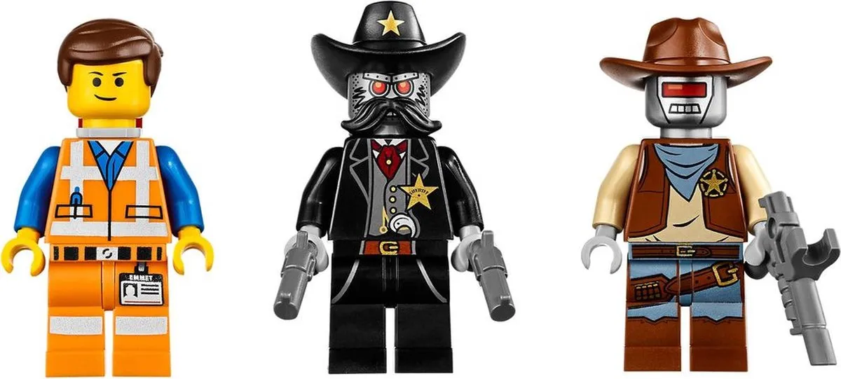 LEGO The Movie Ontsnappings Glider 70800 - 3 Minifiguren