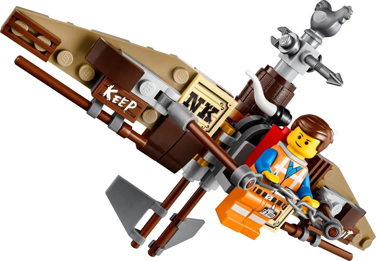 LEGO The Movie Ontsnappings Glider 70800 - 3 Minifiguren