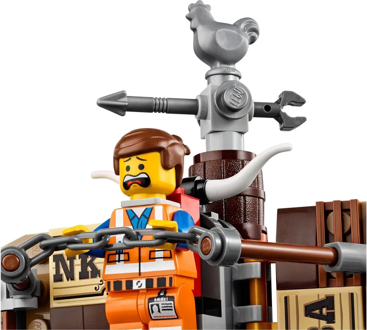 LEGO The Movie Ontsnappings Glider 70800 - 3 Minifiguren