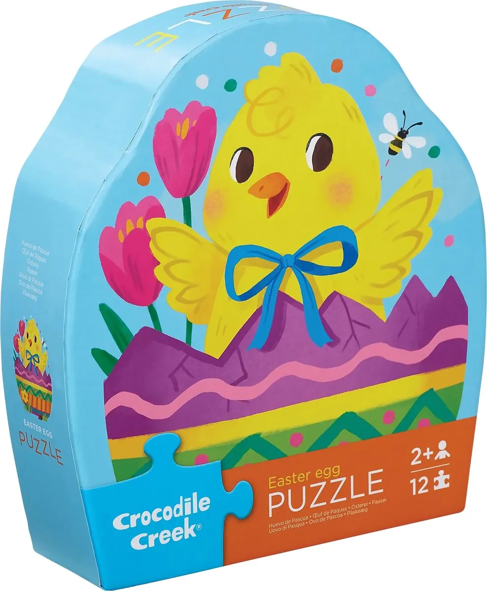 Crocodile Creek Mini Puzzel Paasei 122 Stuks CC41252