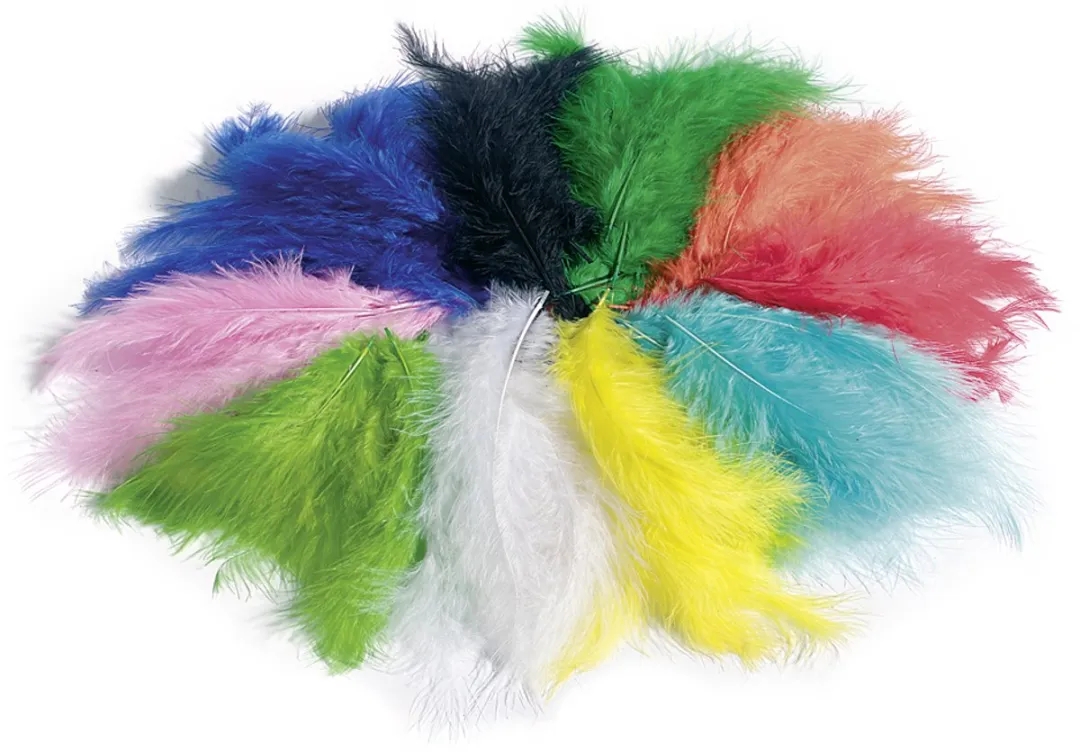 Folia Pluizige Veren 100g - Pastelkleuren