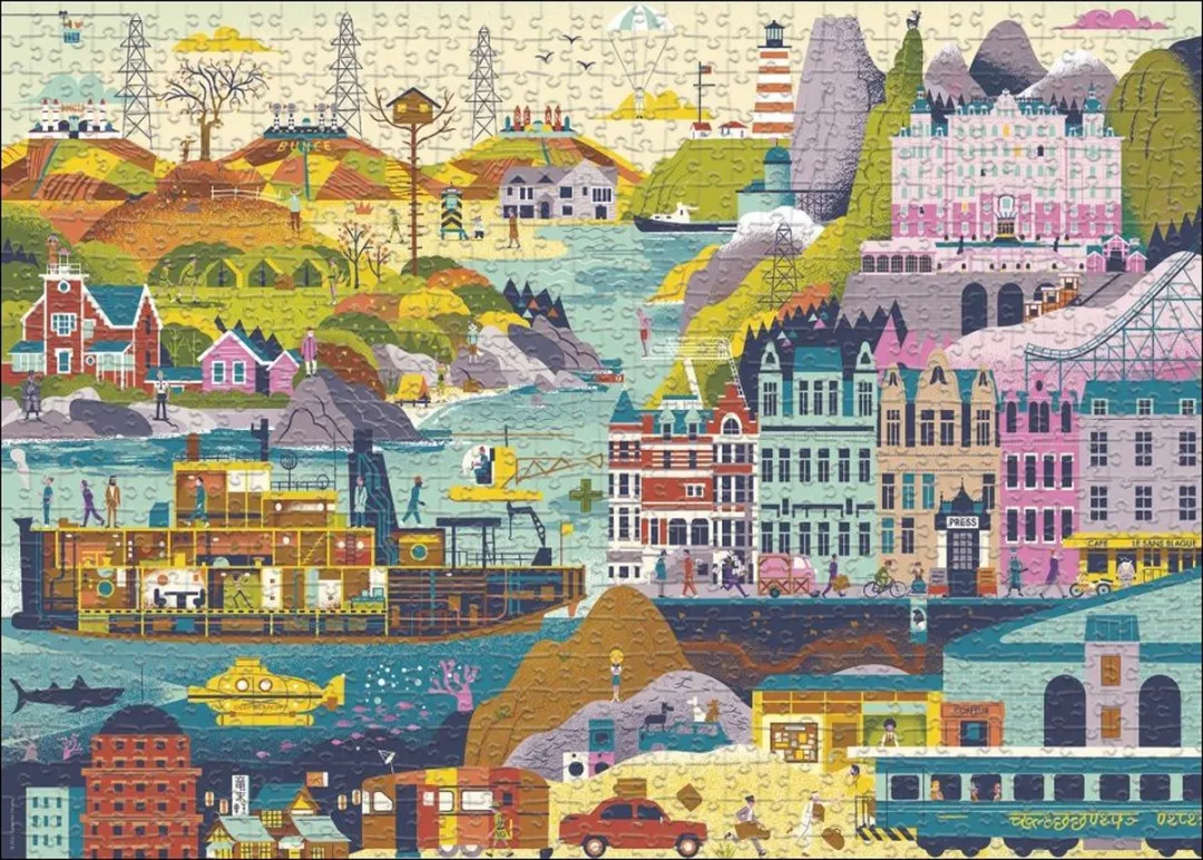 Heye Anderson Films Puzzel 1000 Stuks - Multicolor