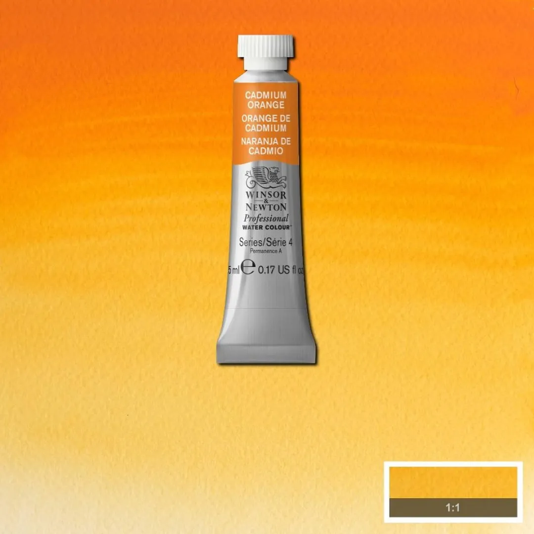 Winsor & Newton Professional Aquarelverf Cadmium Orange 5ml