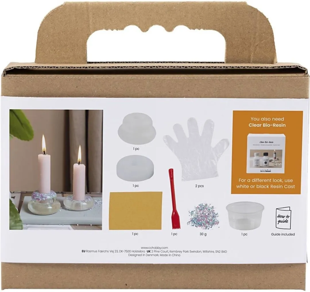 Creativ Company Gereedschapsset Gieten - Transparant