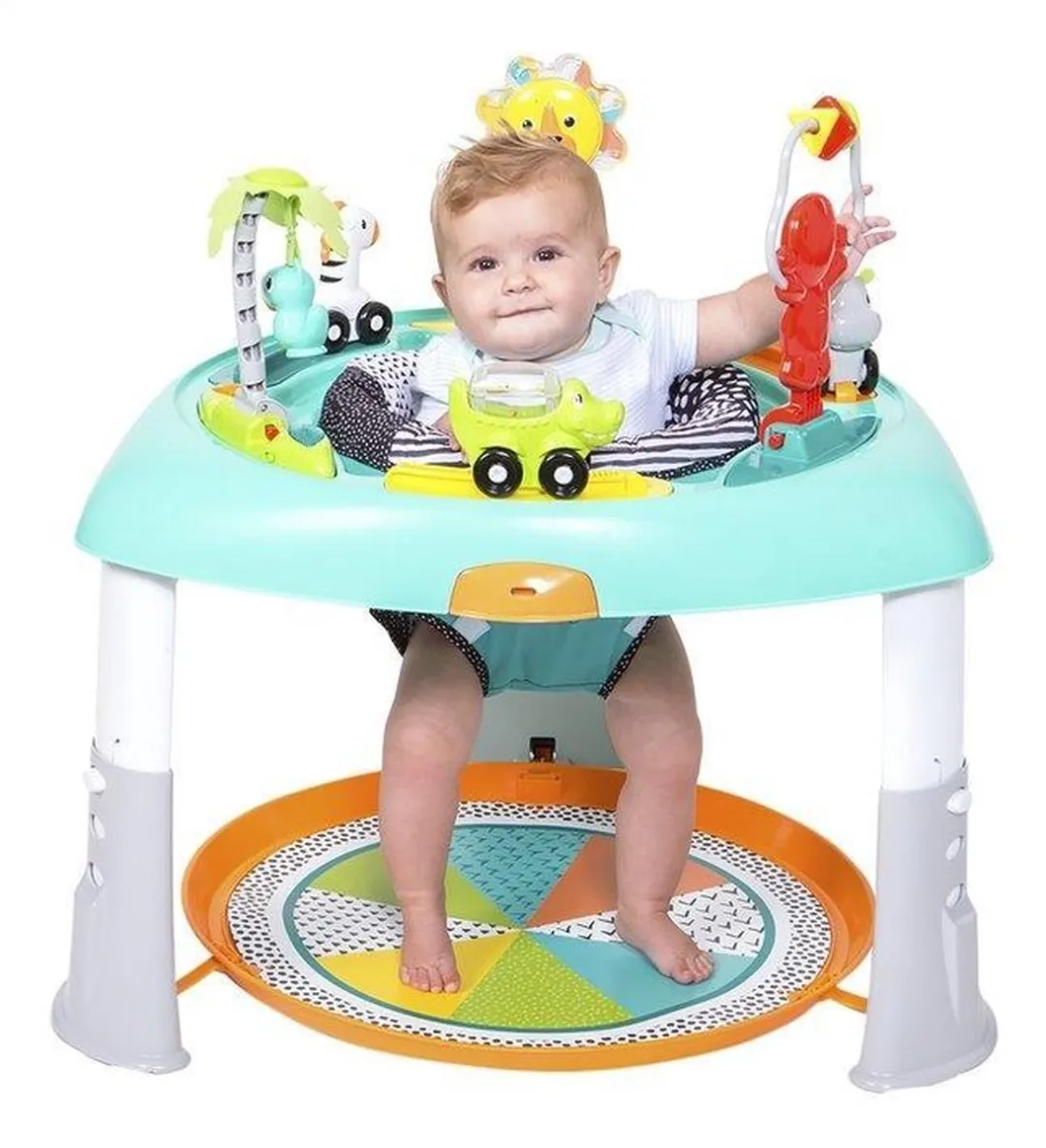 Infantino Speeltafel Zit Staan En Spin - Multicolor - afbeelding 6 van 6