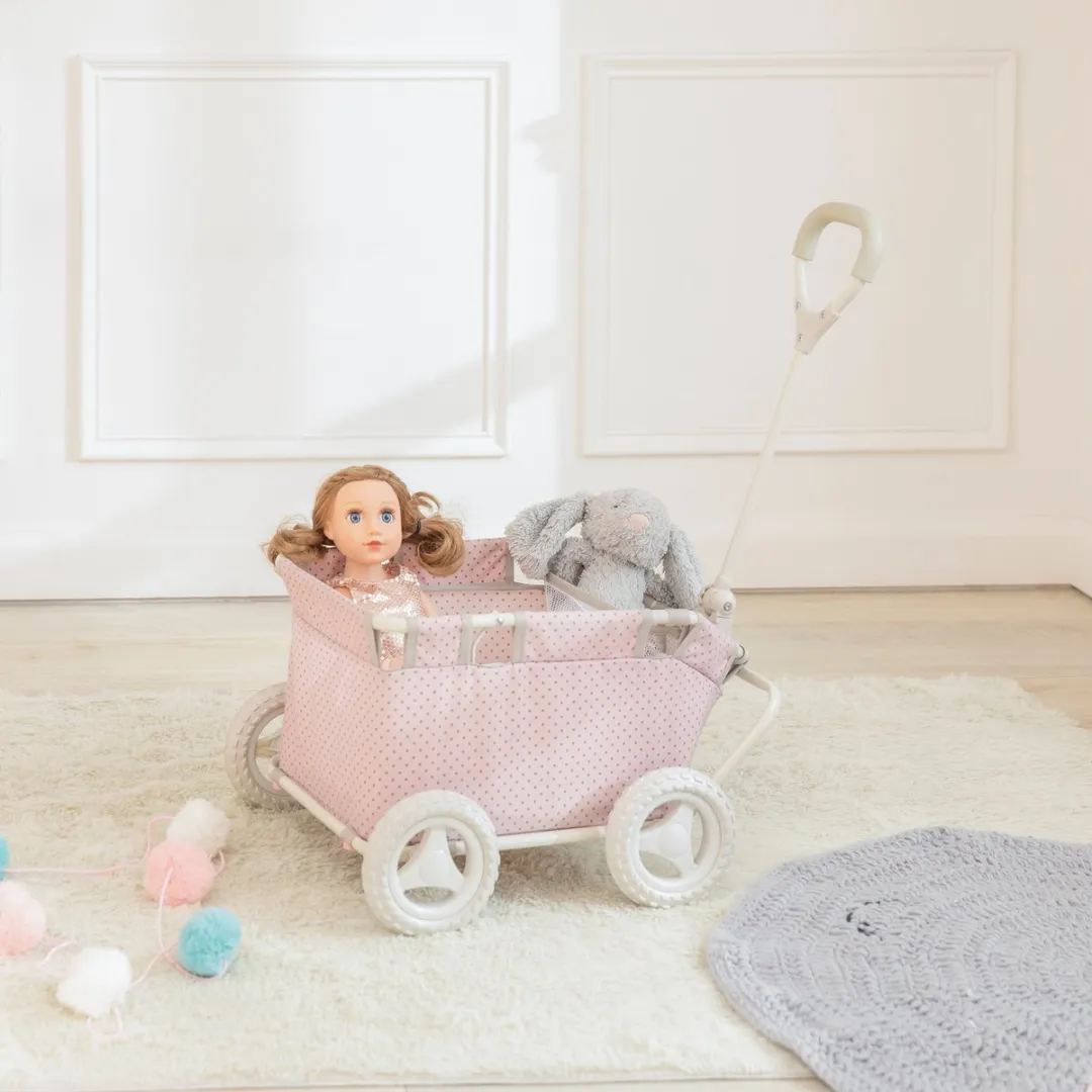 Teamson Kids Poppenwagen Polka Dot OL-00007