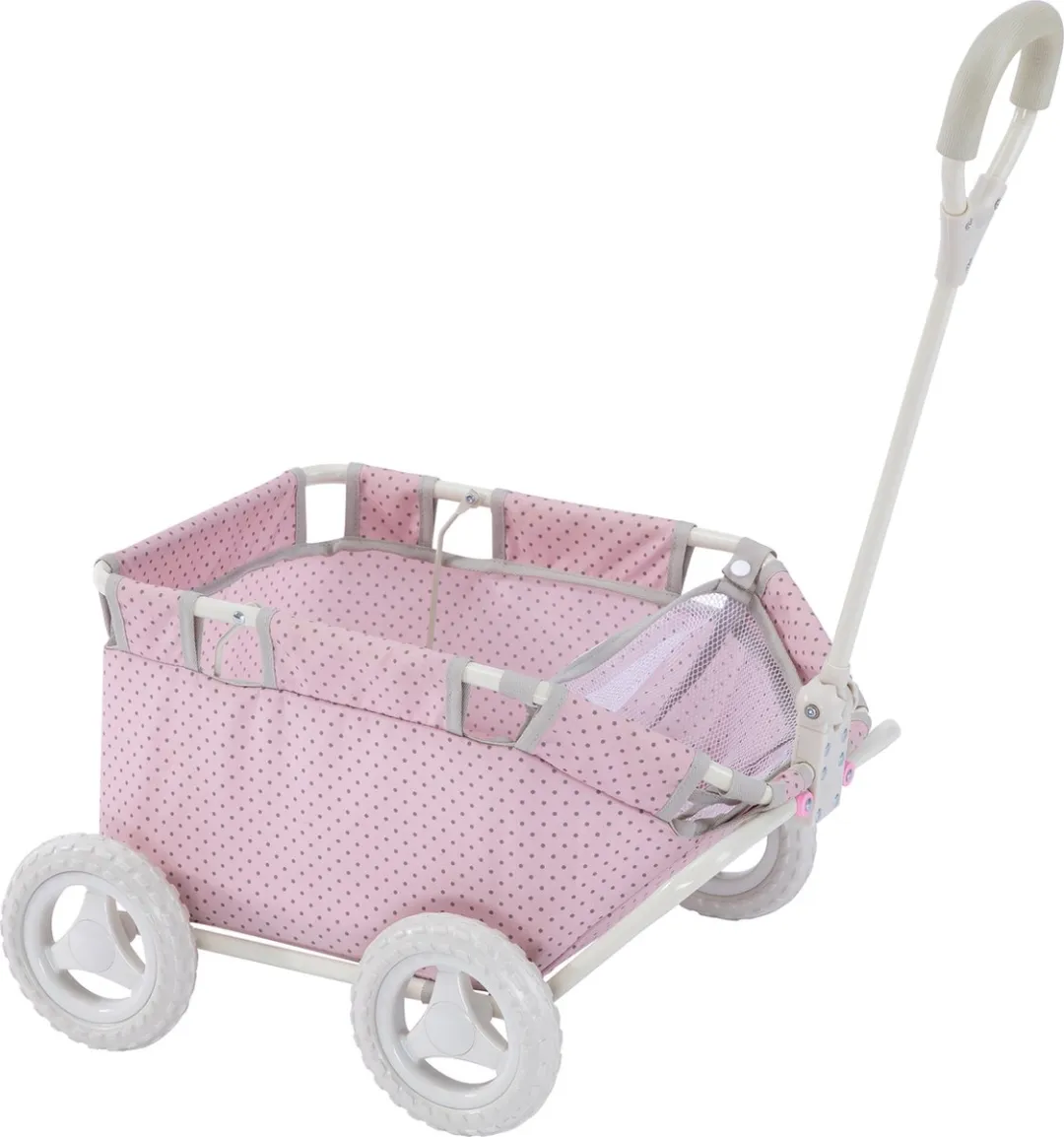 Teamson Kids Poppenwagen Polka Dot OL-00007