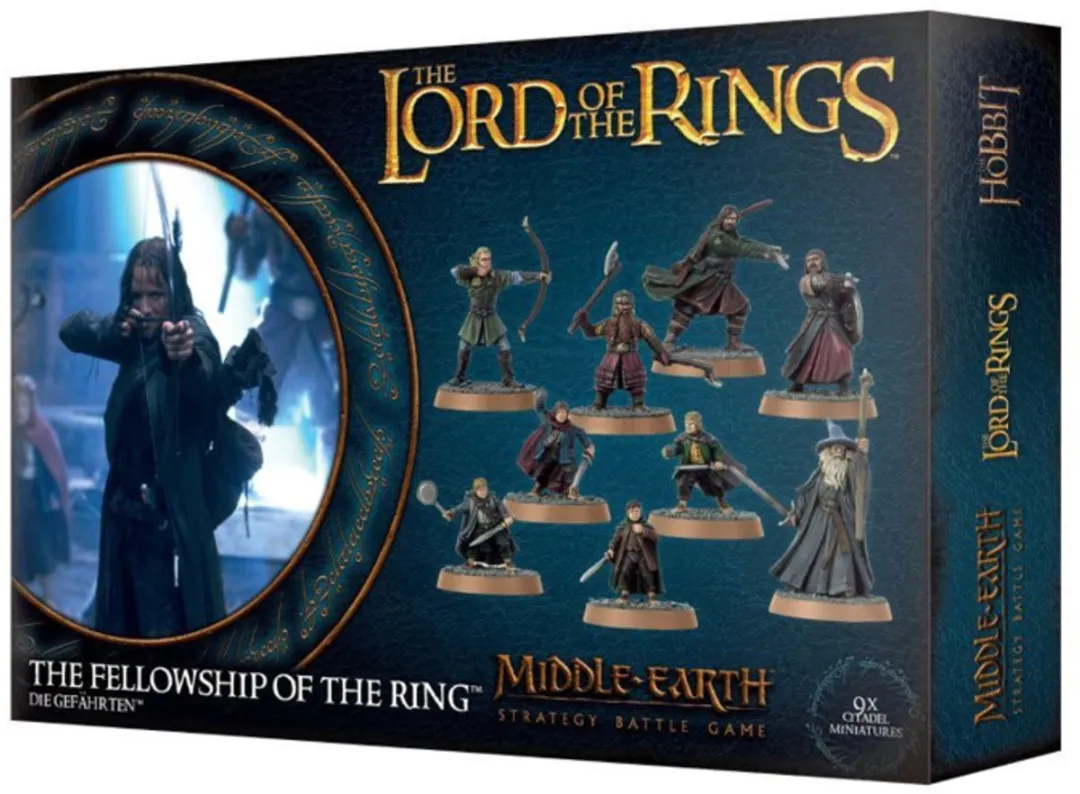 Games Workshop Warhammer The Lord of the Rings Fellowship of the Ring