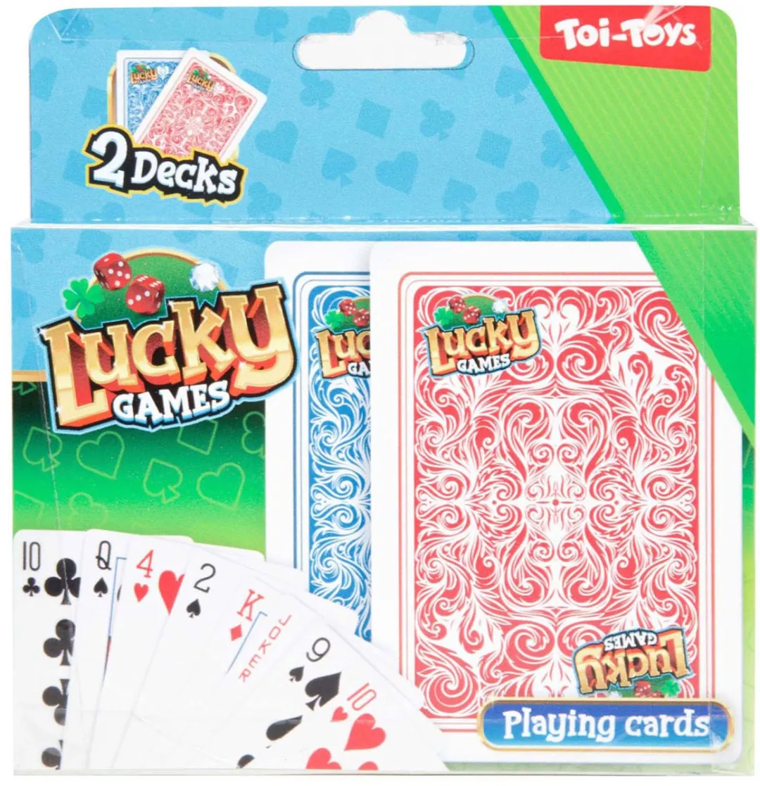 Toi-Toys Lucky Games Speelkaarten 2 Stuks