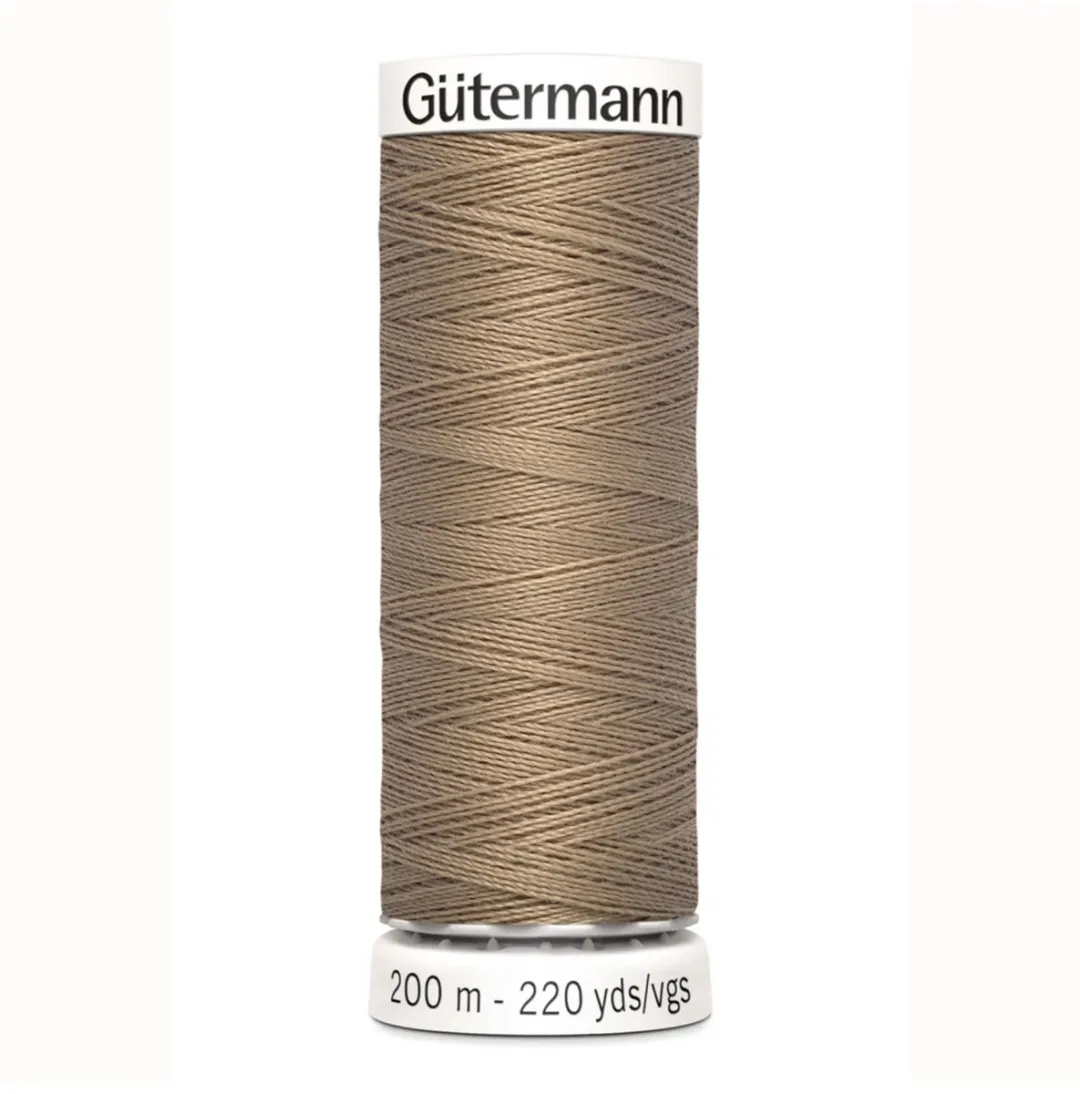Gutermann Polyester Naaigaren 200m - Bruin