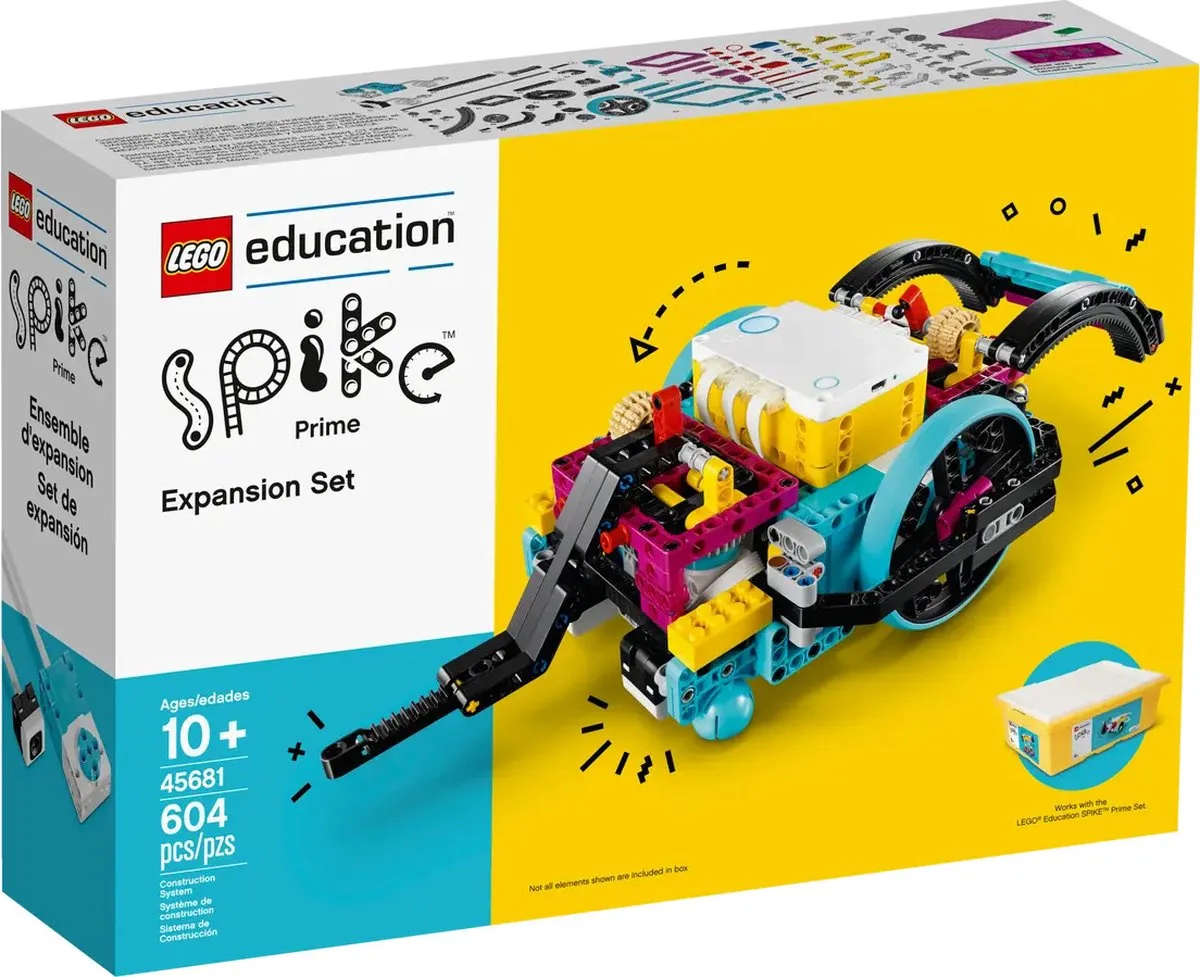LEGO SPIKE Prime Uitbreidingsset 45681 - 604 Stukken - Multicolor - afbeelding 4 van 6