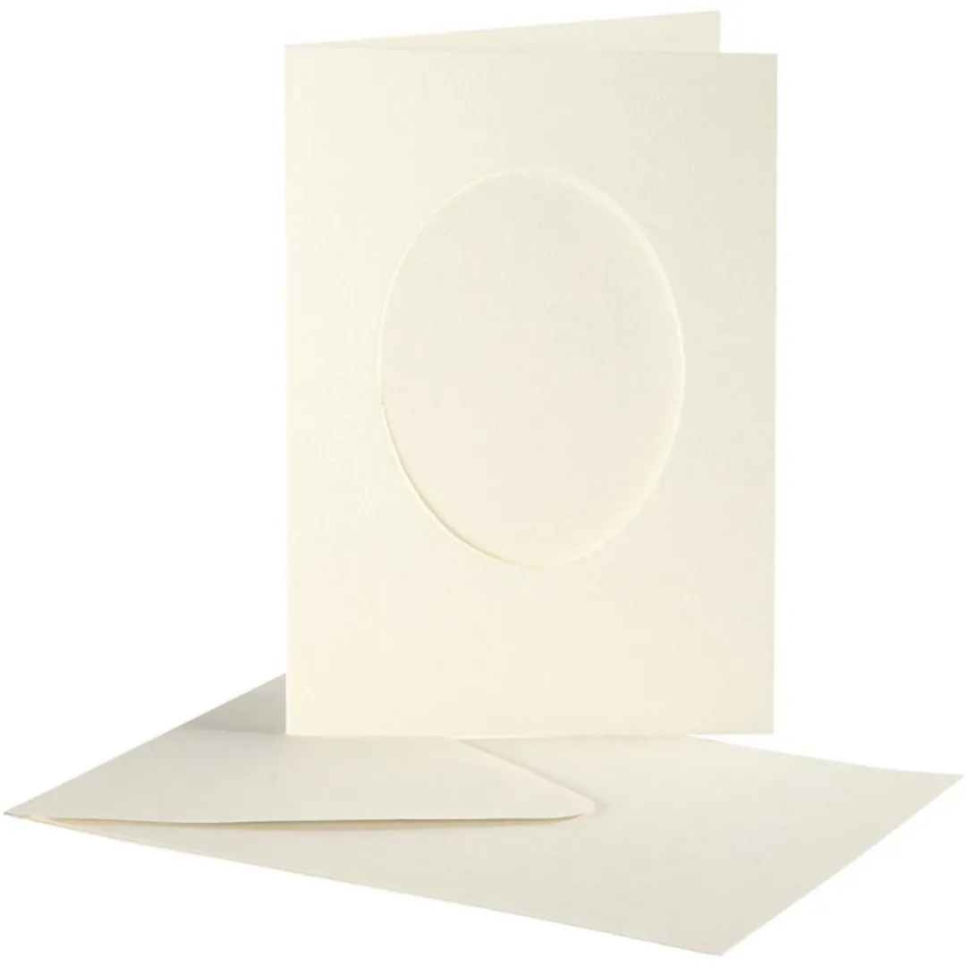 Creativ Company Passepartout Ovaal 10,5x15cm