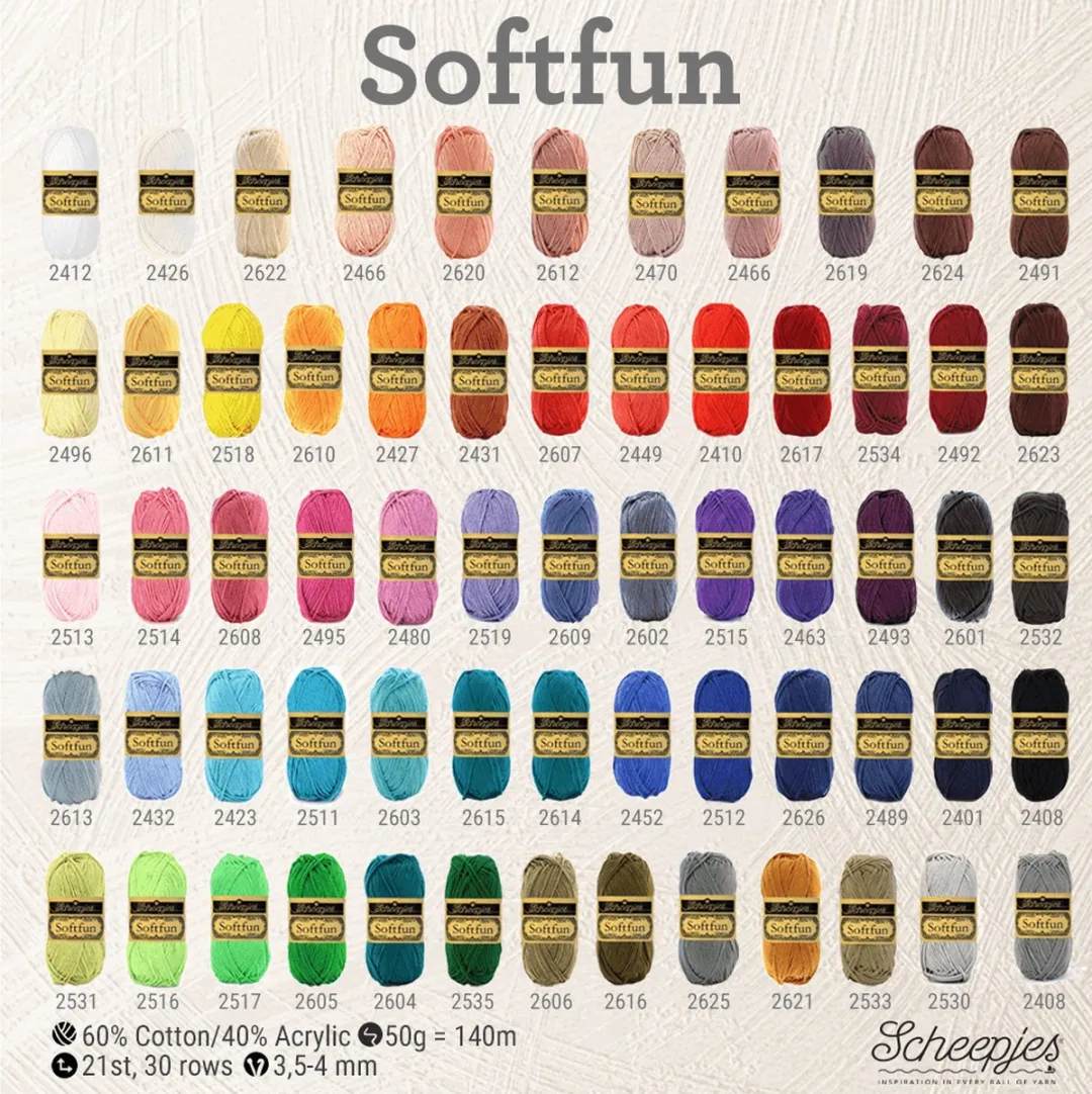 Scheepjes Softfun 2530 Cloud - Wol 50g