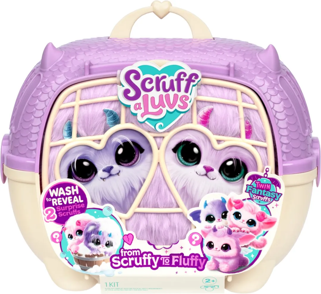 Moose Toys Scruff a Luvs Twin Fantasy Knuffels - Multicolor