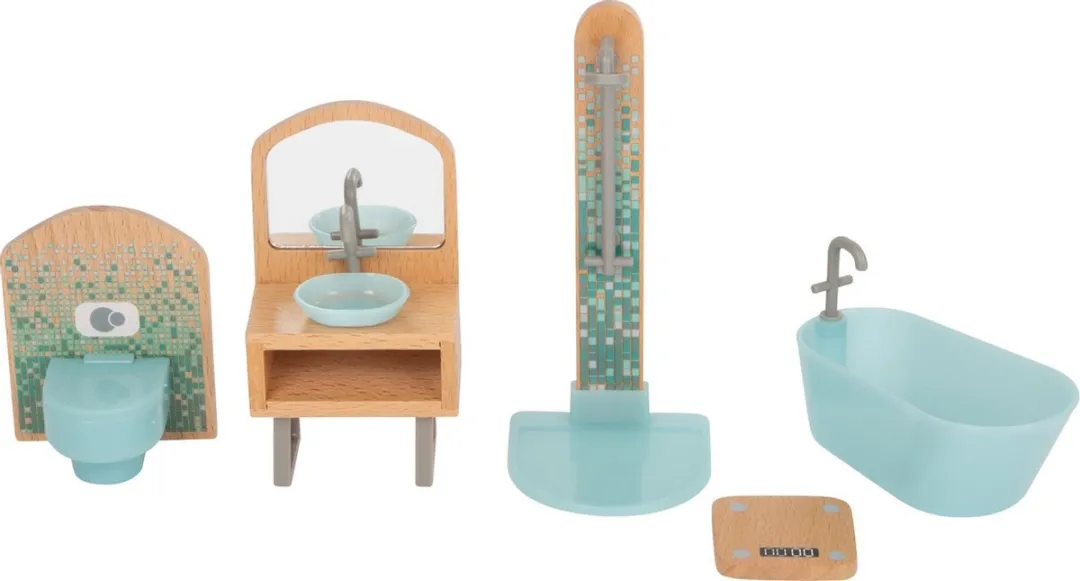 Small Foot Houten Poppenhuis Meubeltjes Modern Set 31-delig - Multicolor