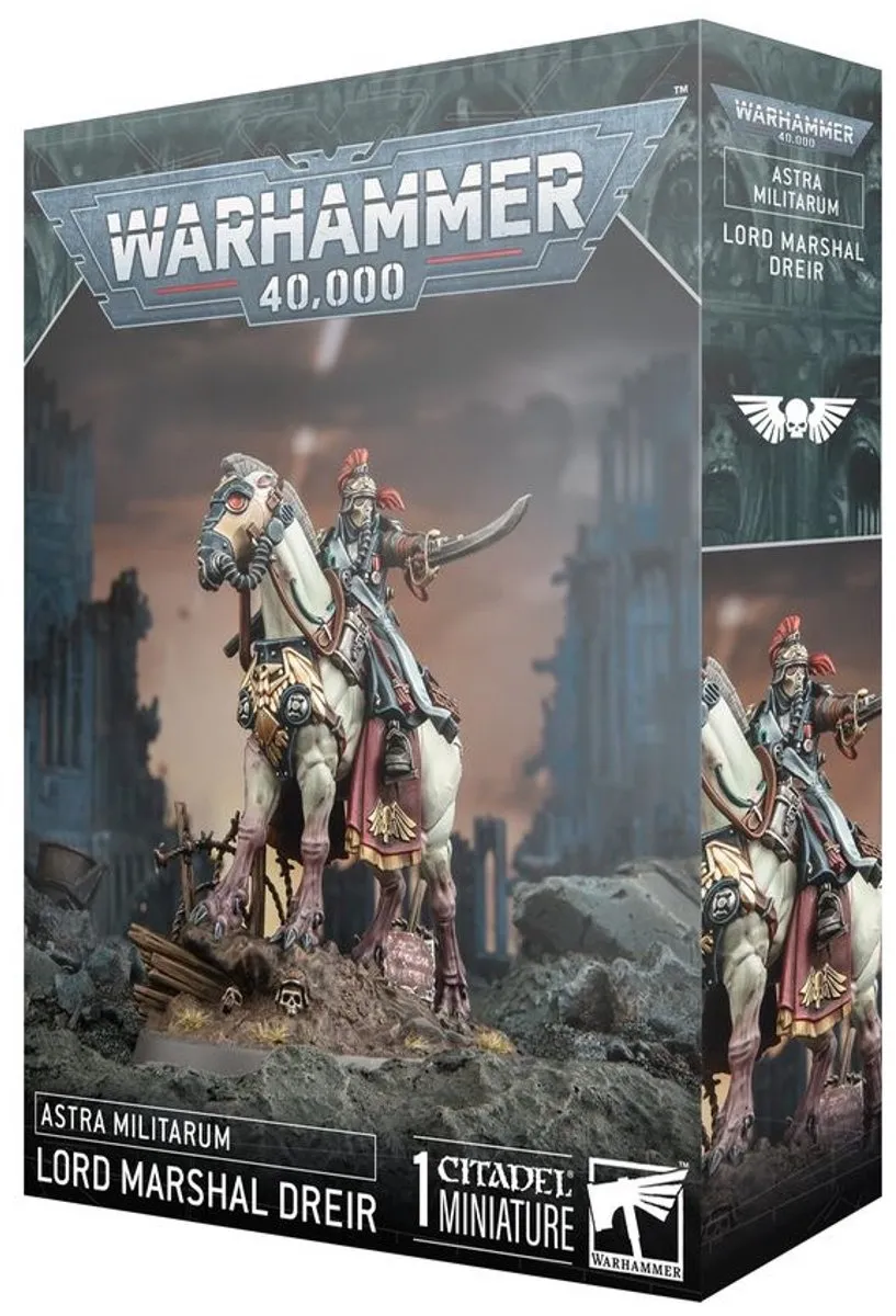Games Workshop Warhammer 40K Astra Militarum Krieg Lord-Marshal Dreir 47-77