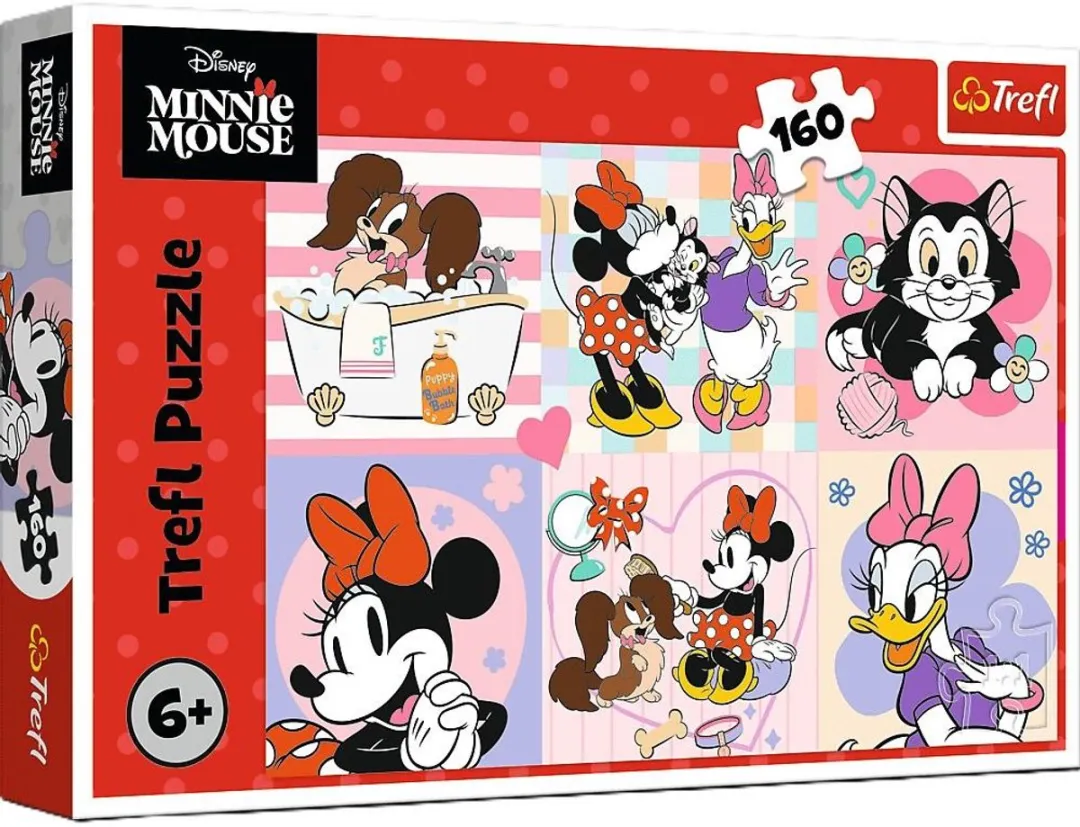 Trefl Minnie-dag Puzzel 160 Stuks
