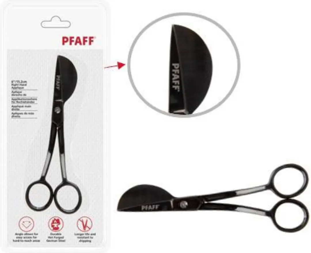 Pfaff Applicatieschaar Rechtshandig - Wit
