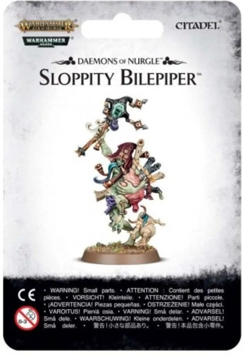 Games Workshop Daemons of Nurgle Sloppity Bilepiper
