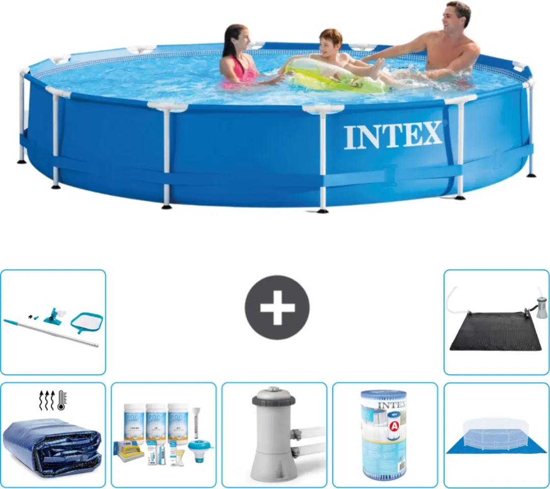 Intex 28210NP Rond Frame Zwembad 366x76cm