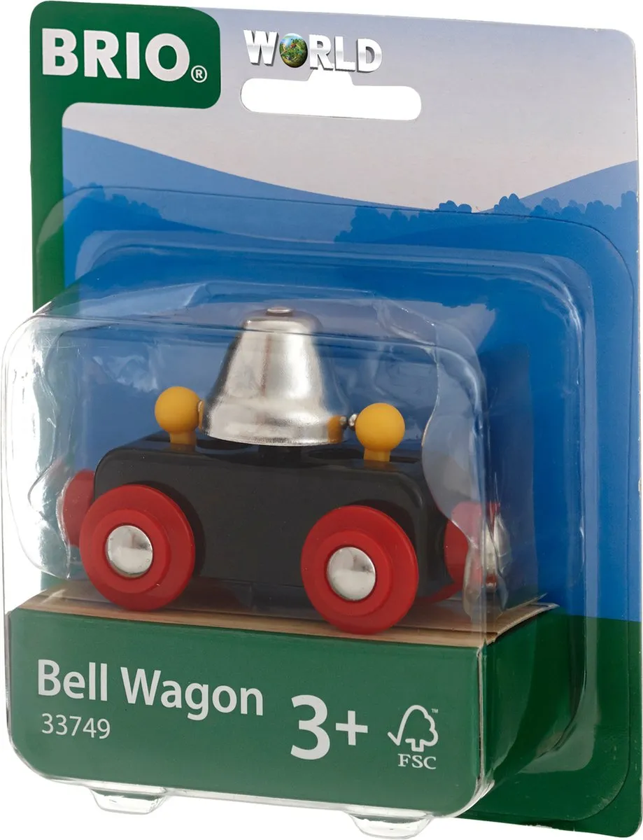 BRIO Belwagon Treinbaanonderdeel 53033749 - Zwart