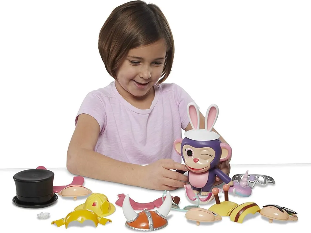 Jonotoys Speelset Wonderpark Junior Aap 21-delig - Multicolor
