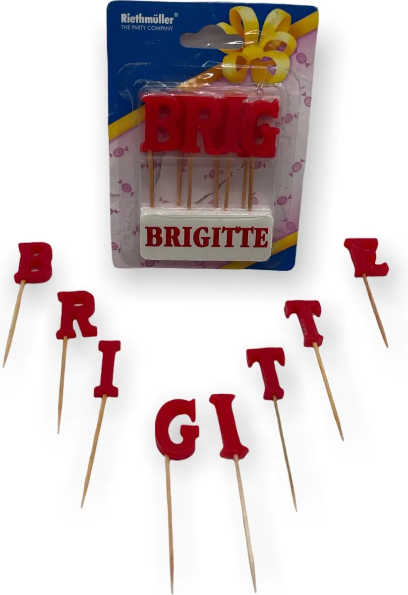 Timmy Toys Letterkaars BRIGITTE