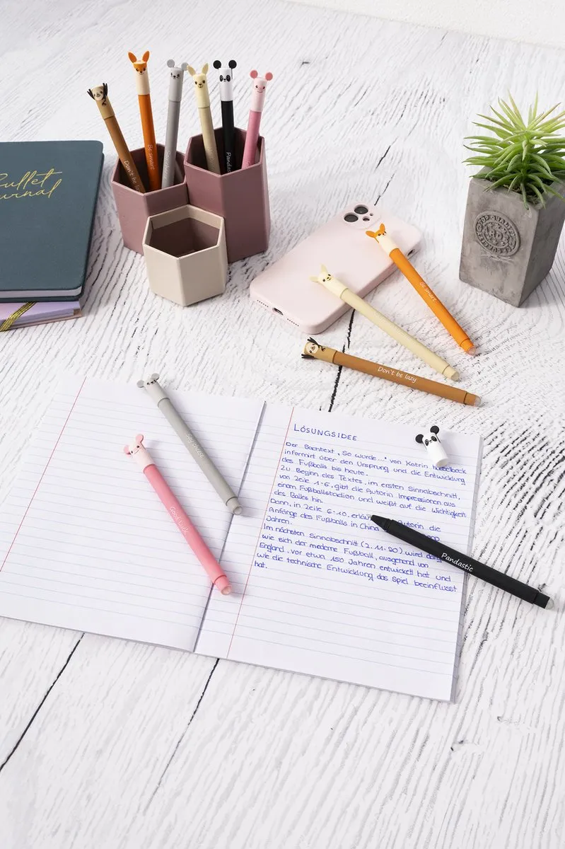 Eberhard Faber Animal Erase-It Vos Gelpen - Blauw - EF-582105