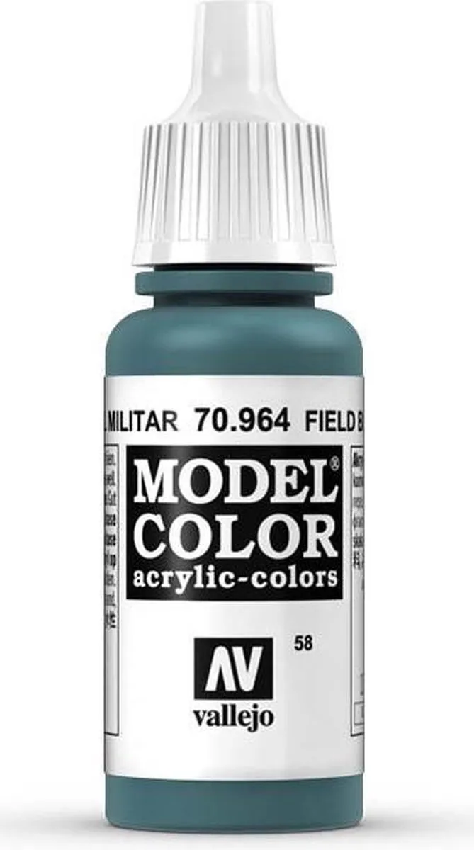 Vallejo Model Color Field Blue Acrylverf 17ml