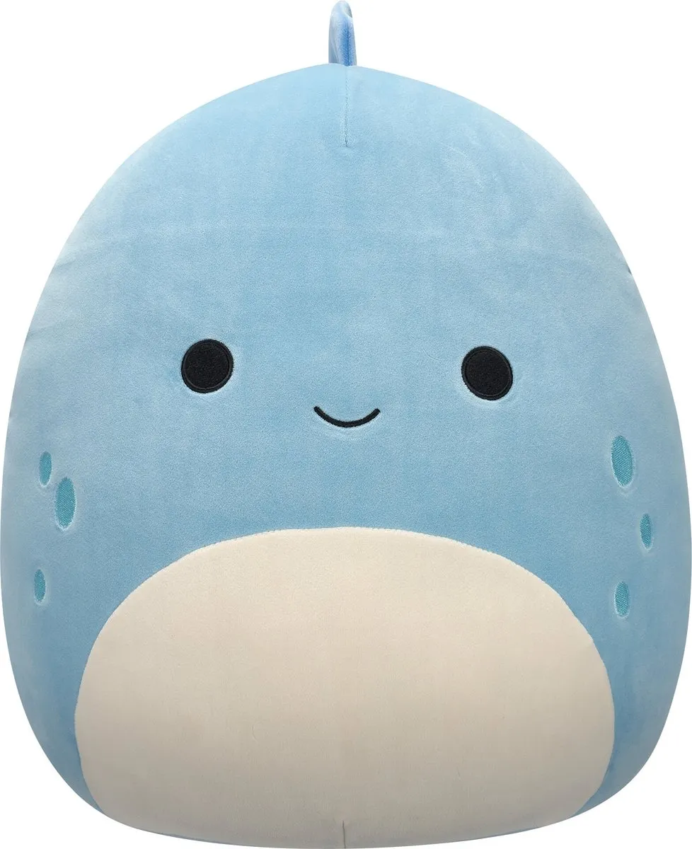 Squishmallows John-John Blauwe Dino Pluche 40cm