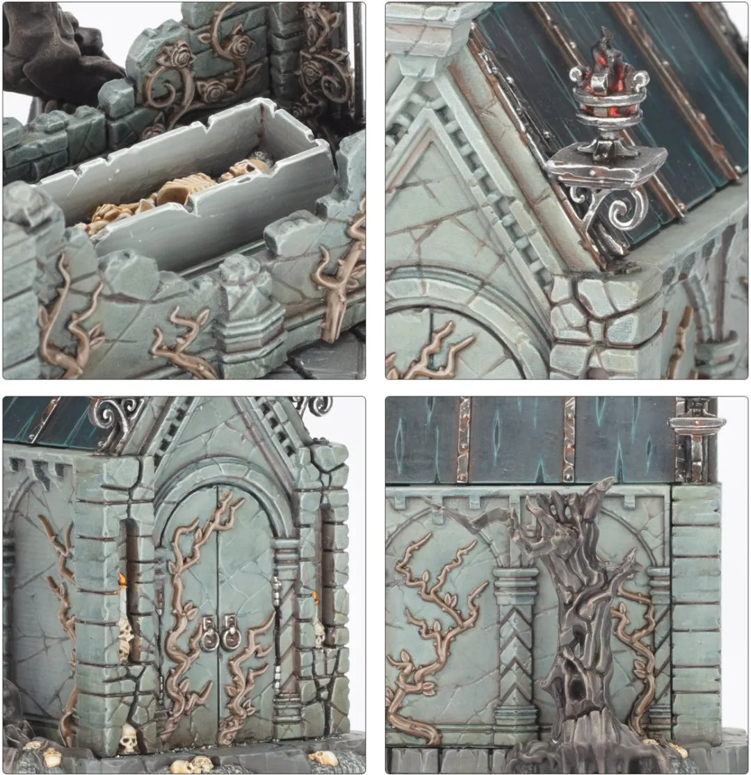 Games Workshop Soulblight Gravelords Cursed Sepulchre - 42 Onderdelen