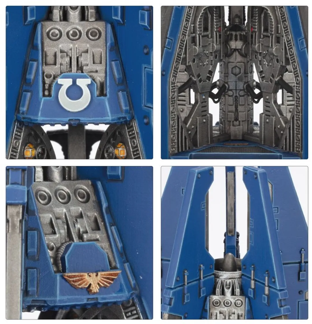 Warhammer 40K Space Marines Drop Pods 48-101