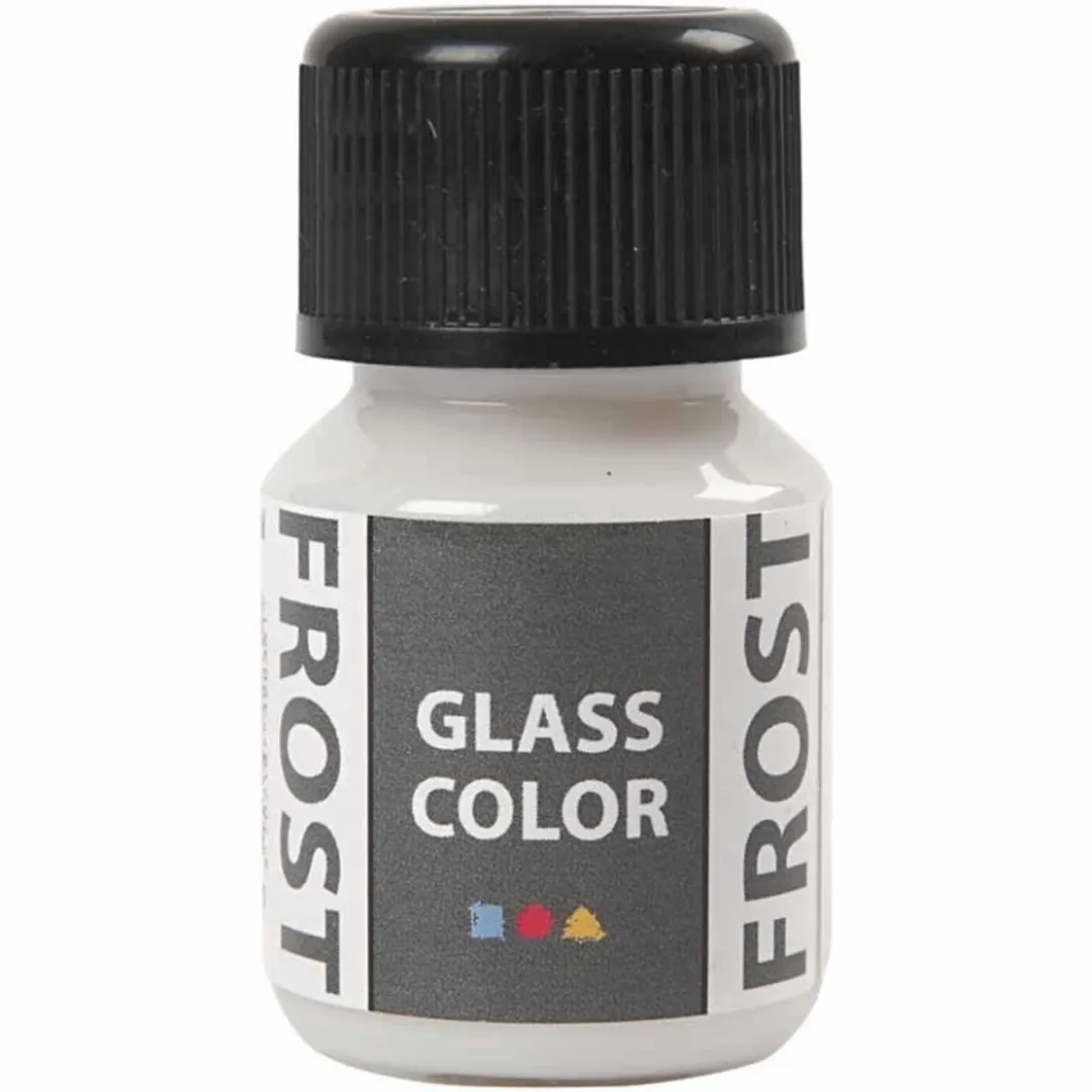 Creativ Company Glass Color Frost Wit 30ml