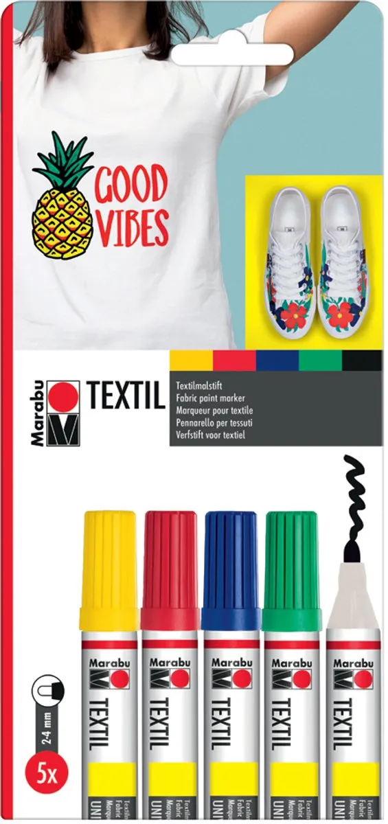 Marabu Textielstiften Set
